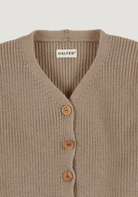 Cardigan lână merinos - Nut Halfen HipHip.ro