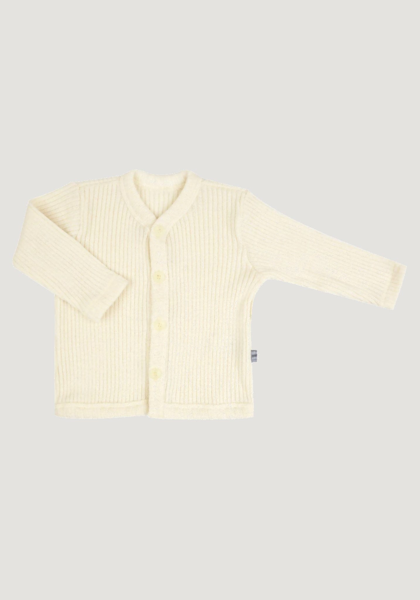 Cardigan lână merinos - Rib Natur Joha HipHip.ro