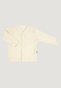 Cardigan lână merinos - Rib Natur Joha HipHip.ro