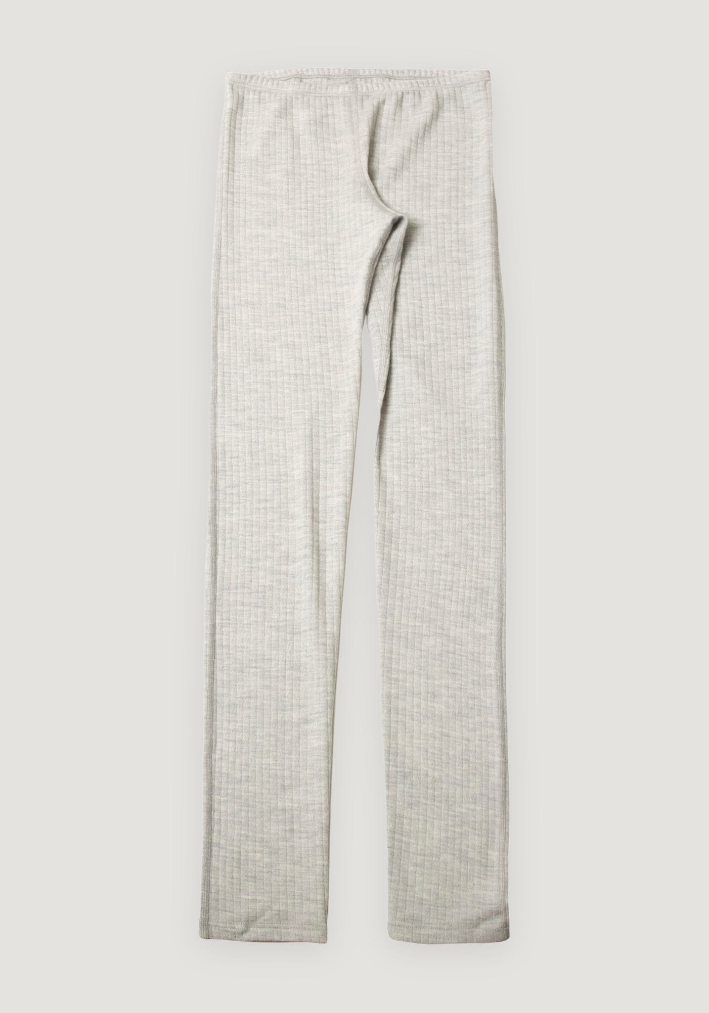 Colanți femei din lână merinos - Basic Silver Melange XS
