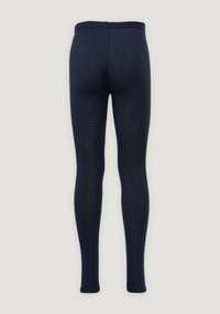 Colanți seamless mătase - Bieber Dark Blue Minimalisma HipHip.ro