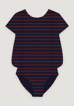 Costum înot protecție UV - Birgit Sailor Blue 2 ani