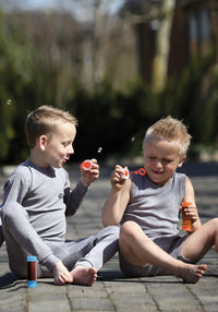 Maiou lână merinos - Basic Grey Joha HipHip.ro