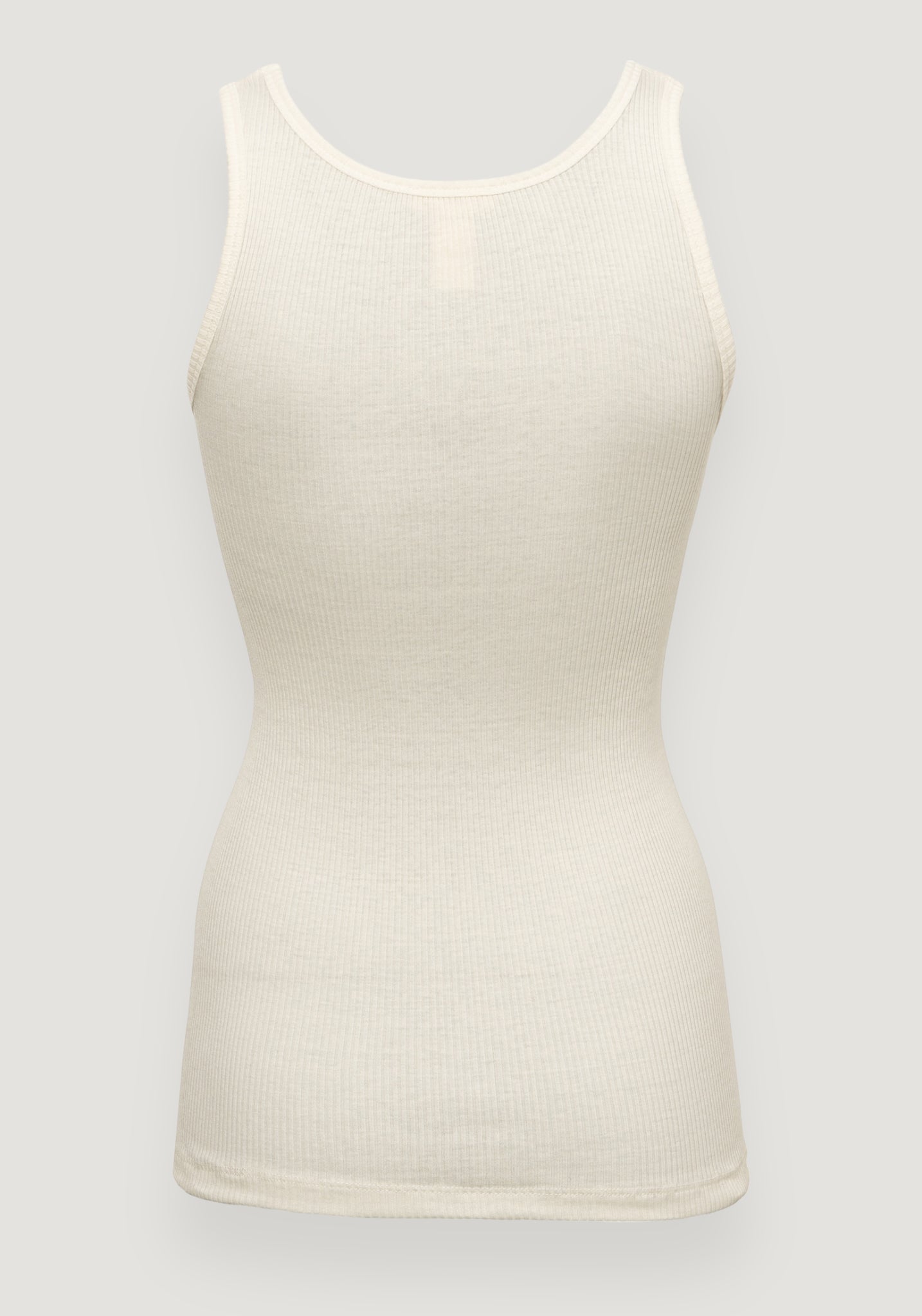 Maiou femei seamless din mătase - Gudrun Cream Minimalisma HipHip.ro