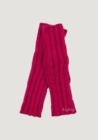 Manșete copii baby alpaca - Fuchsia De Colores HipHip.ro