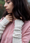 Manșete adulți din baby alpaca - White De Colores HipHip.ro