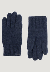 Mănuși din lână fiartă- Navy Joha HipHip.ro