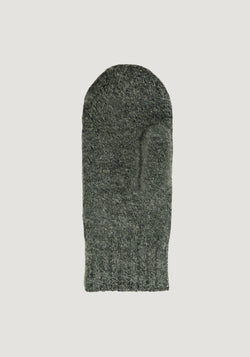 Mănuși femei din lână fiartă - Dark Grey Melange Joha Woman HipHip.ro