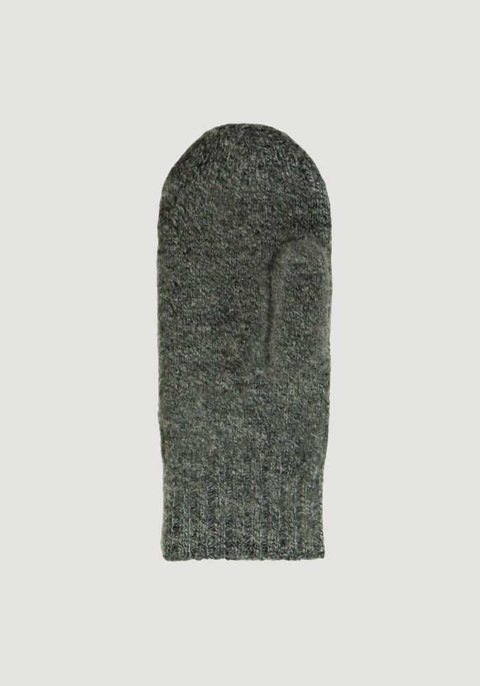 Mănuși femei din lână fiartă - Dark Grey Melange Joha Woman HipHip.ro