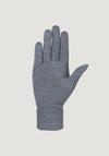 Mănuși femei din lână merinos - Grey Melange Pure Pure HipHip.ro
