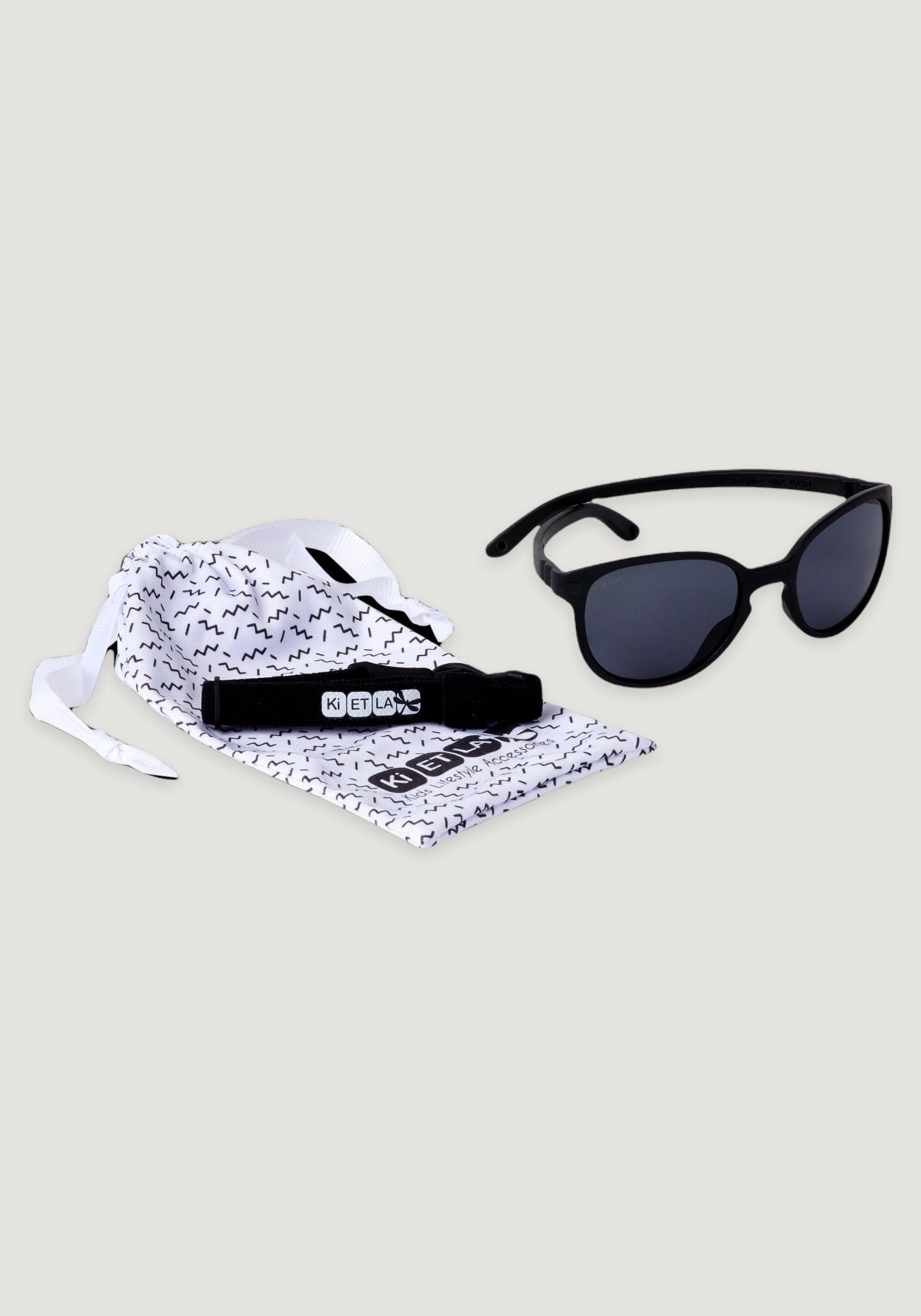 Ochelari de soare 1-4 ani - Wazz Black Ki ET LA HipHip.ro