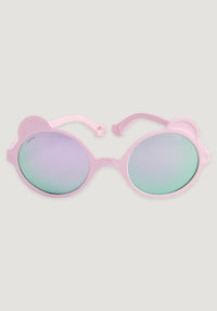 Ochelari de soare Mirror 0-4 ani - Ourson Light Pink Ki ET LA HipHip.ro