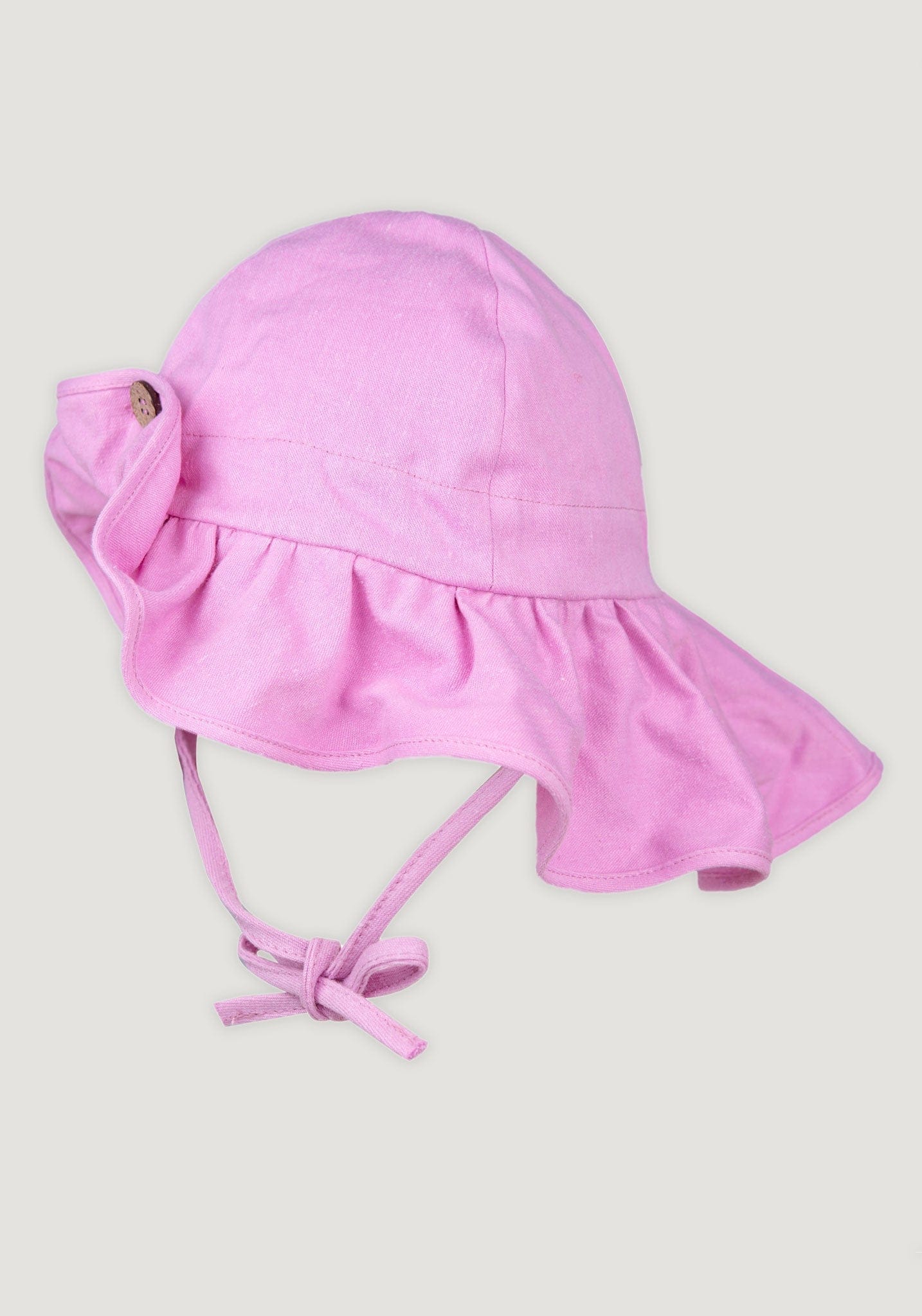 Pălărie ajustabilă din cânepă și bumbac - Glamour Cyclamen Blossom Manymonths HipHip.ro