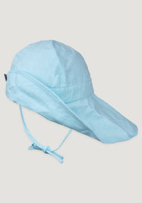 Pălărie ajustabilă Light din cânepă și bumbac - Pool Turquoise Manymonths HipHip.ro