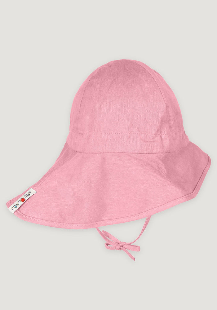 Pălărie ajustabilă Original din cânepă și bumbac - Strawberry Milk 3-12/18 luni (43-49 cm)