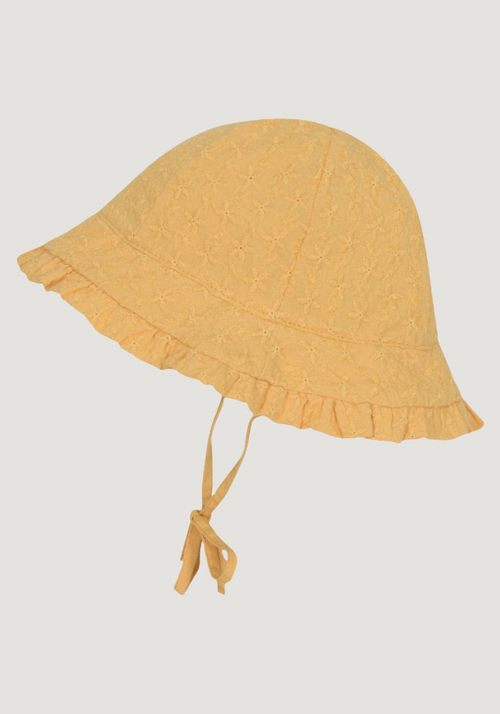 Pălărie bumbac - Flora Ochre mp Denmark HipHip.ro