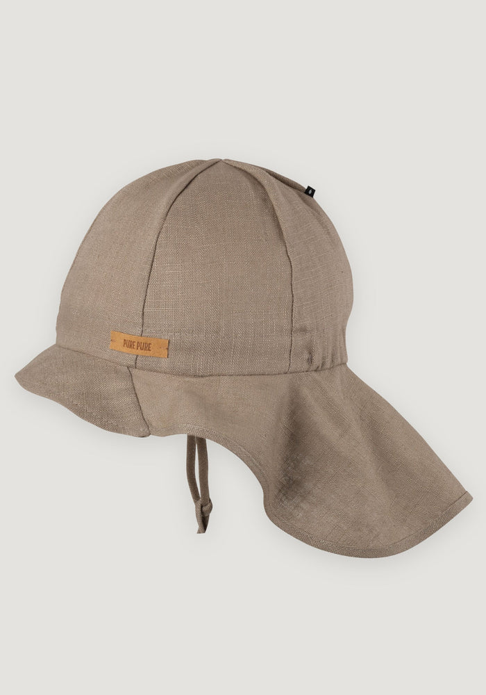 Pălărie din in - Dune 45 cm