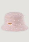 Pălărie din in - Soft Pink 51 cm