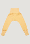 Pantaloni comozi seamless din lână, mătase și bumbac - Yellow Melange Cosilana HipHip.ro