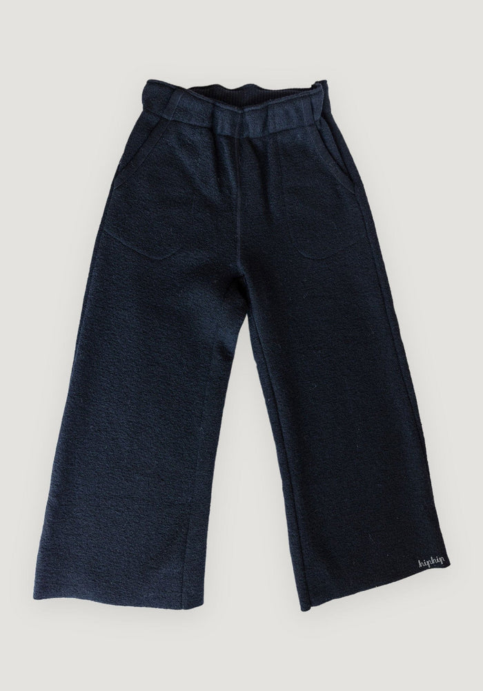 Pantaloni culotte femei din lână merinos fiartă - Jana Black Halfen HipHip.ro