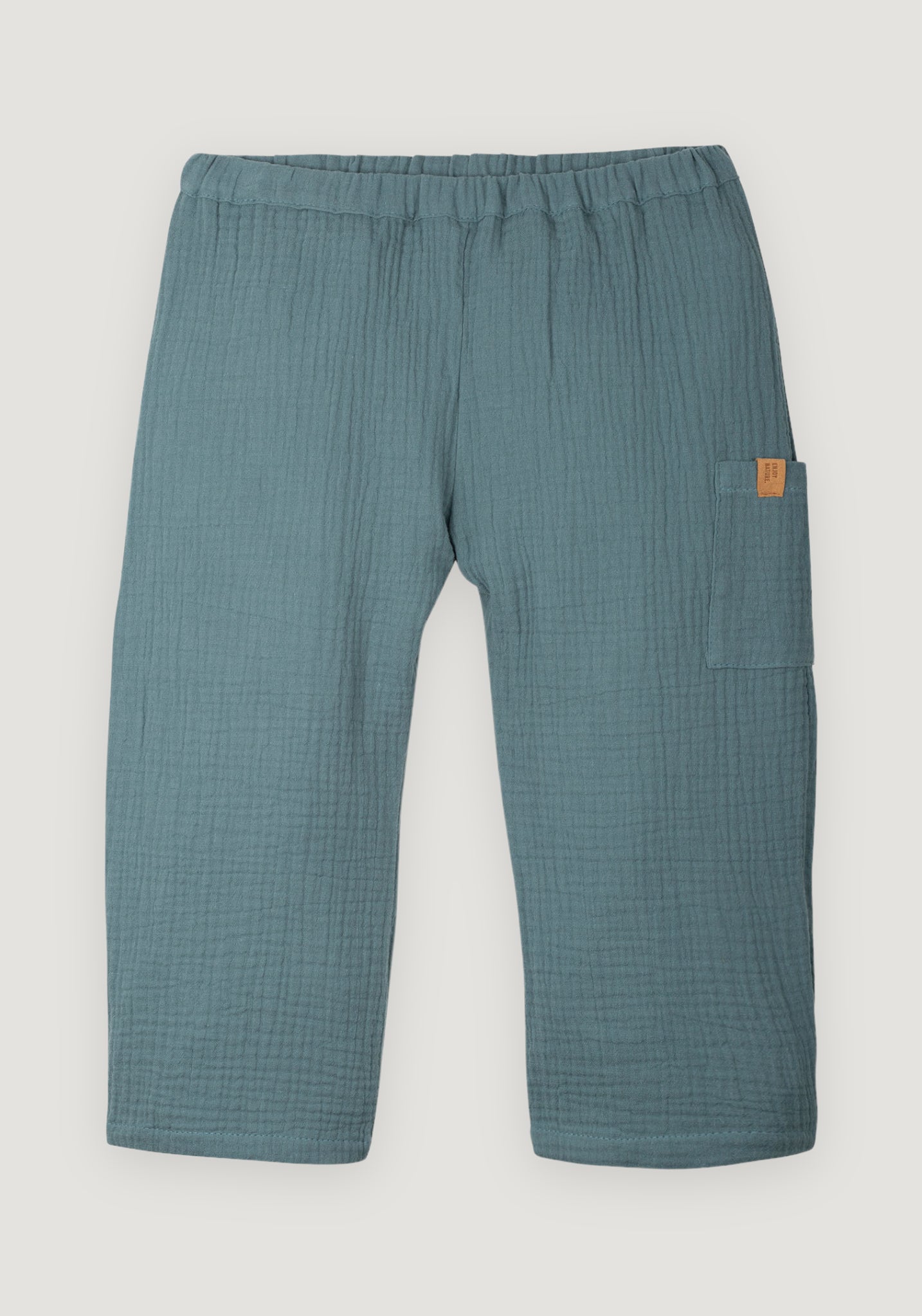 Pantaloni din muselină dublă de bumbac - Arctic 86