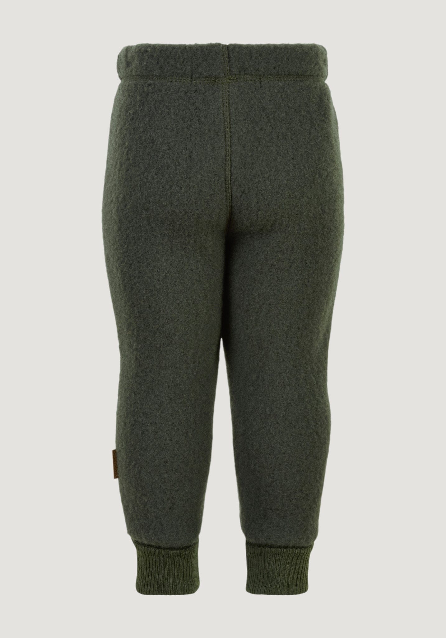 Pantaloni fleece din lână merinos - Forest Green Mikk-line HipHip.ro
