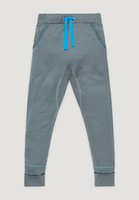 Pantaloni lână merinos super fină - 24/7 Denim Blue Smalls HipHip.ro