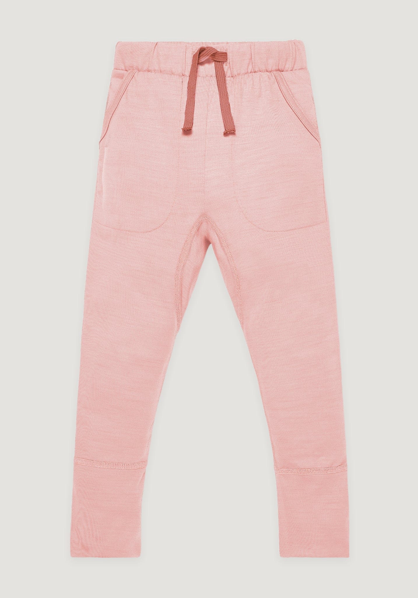 Pantaloni lână merinos super fină - 24/7 Pink Peach Blossom Smalls HipHip.ro