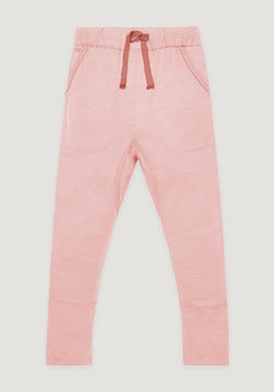 Pantaloni lână merinos super fină - 24/7 Pink Peach Blossom Smalls HipHip.ro