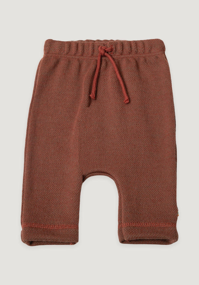 Pantaloni lână merinos - Wool Knit Red Joha HipHip.ro