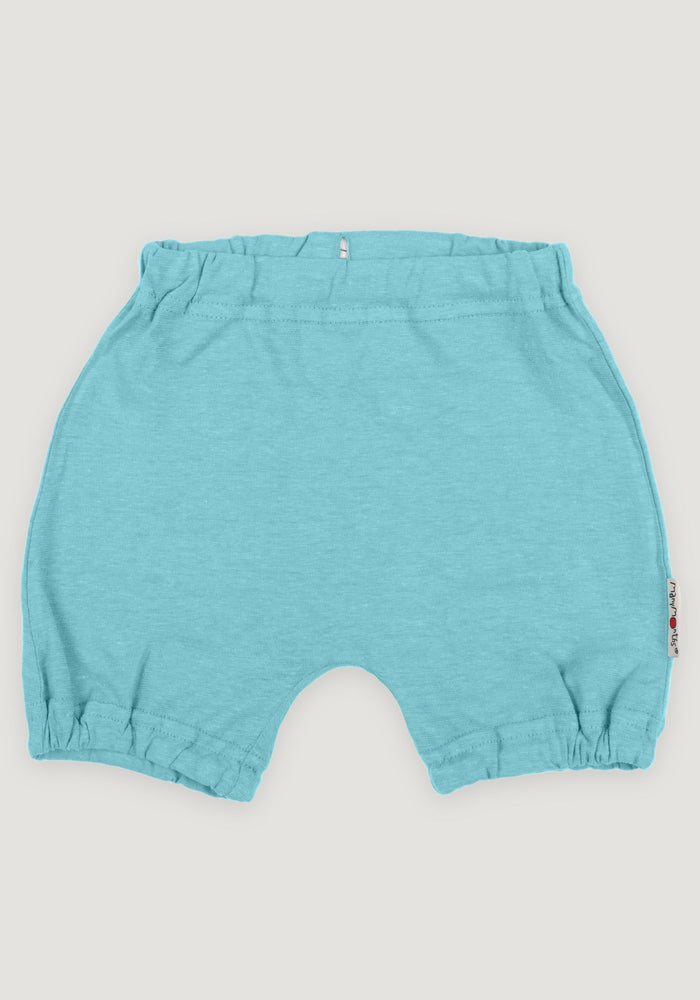 Pantaloni scurți din cânepă și bumbac - Bubble Angel Turquoise 0-12/18 luni (50-80/86 cm)