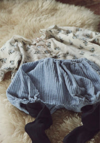 Bloomers reiat din bumbac - Verveine Blue Fog Poudre Organic HipHip.ro