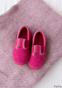 Pantofi interior lână (copii și adulți) - Joschi Candy Haflinger HipHip.ro