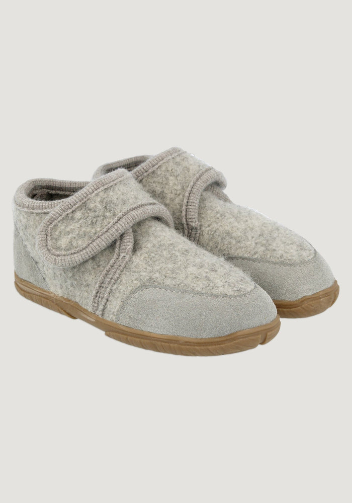 Pantofi interior lână - Fritzi Stone Grey Haflinger HipHip.ro