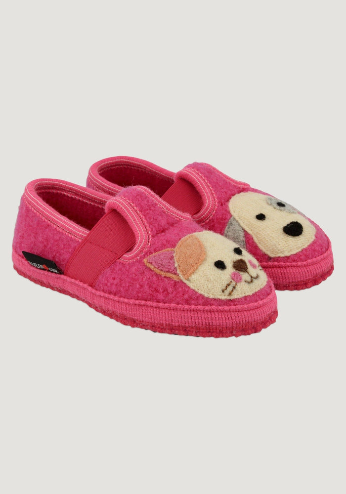 Pantofi interior lână - Pets Candy Haflinger HipHip.ro
