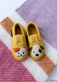 Pantofi interior lână - Pets Yellow Haflinger HipHip.ro