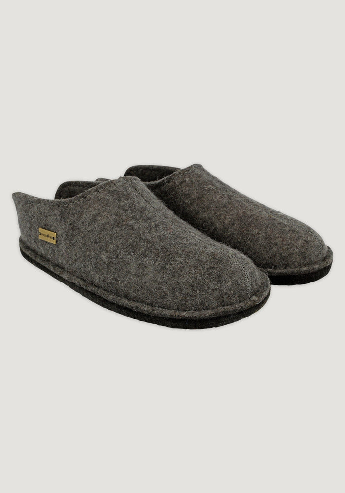 Papuci adulți lână - Smily Anthracite Haflinger HipHip.ro
