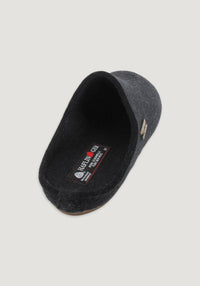 Papuci adulți lână - Fundus Graphite Haflinger HipHip.ro