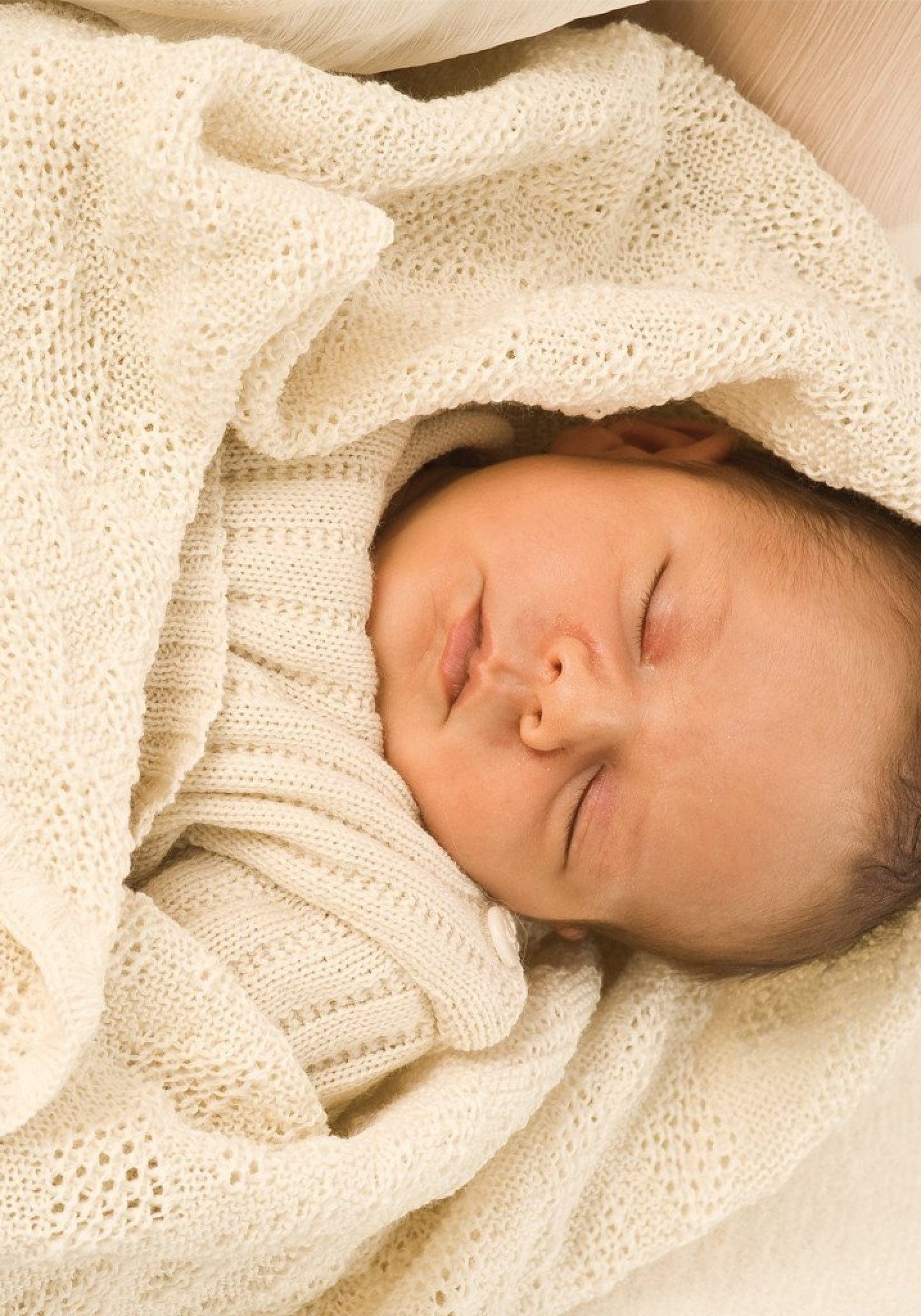 Pătură bebeluși din lână merinos - Natural Disana HipHip.ro