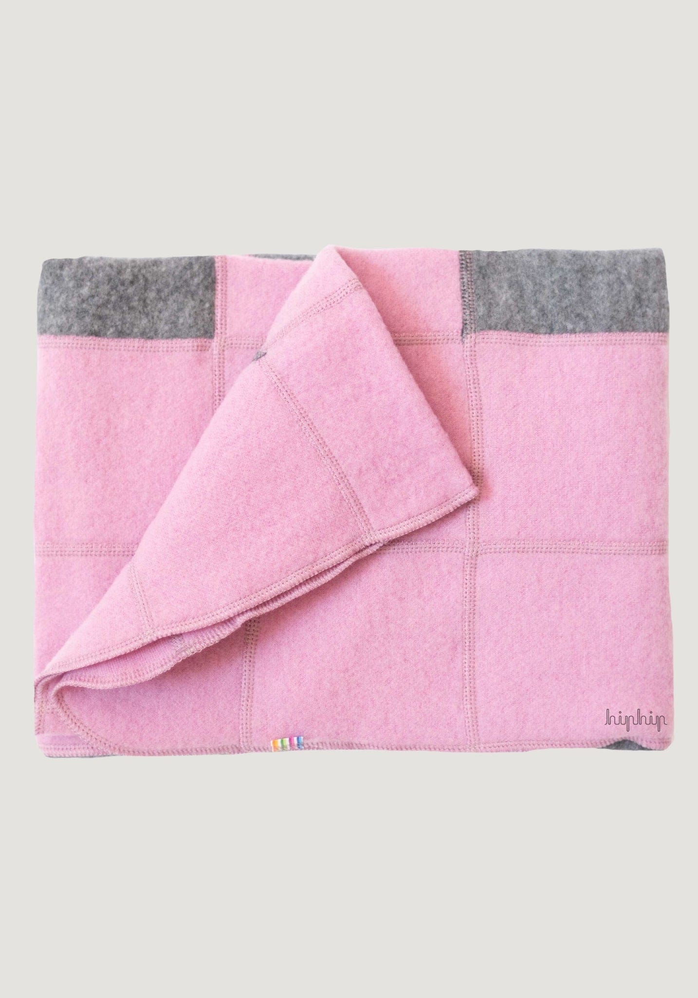 Pătură fleece bebeluși din lână merinos - Use It All Girl Joha HipHip.ro