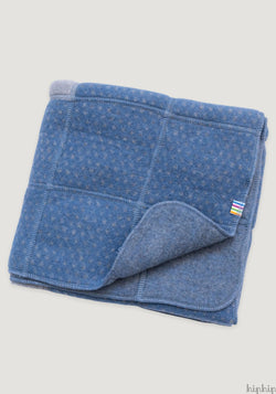 Pătură fleece bebeluși din lână merinos - Use It All Boy Joha HipHip.ro