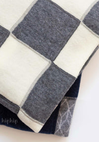 Pătură fleece bebeluși din lână merinos - Use It All Boy Joha HipHip.ro