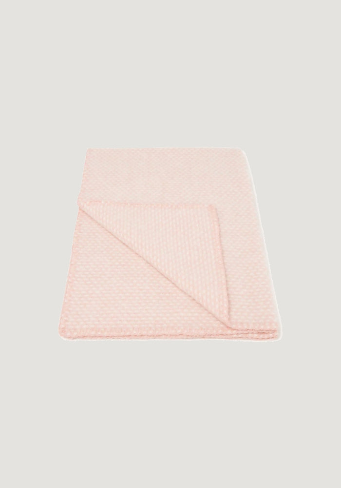 Pled bebelusi Klippan lână - Domino baby pink-Klippan-HipHip.ro