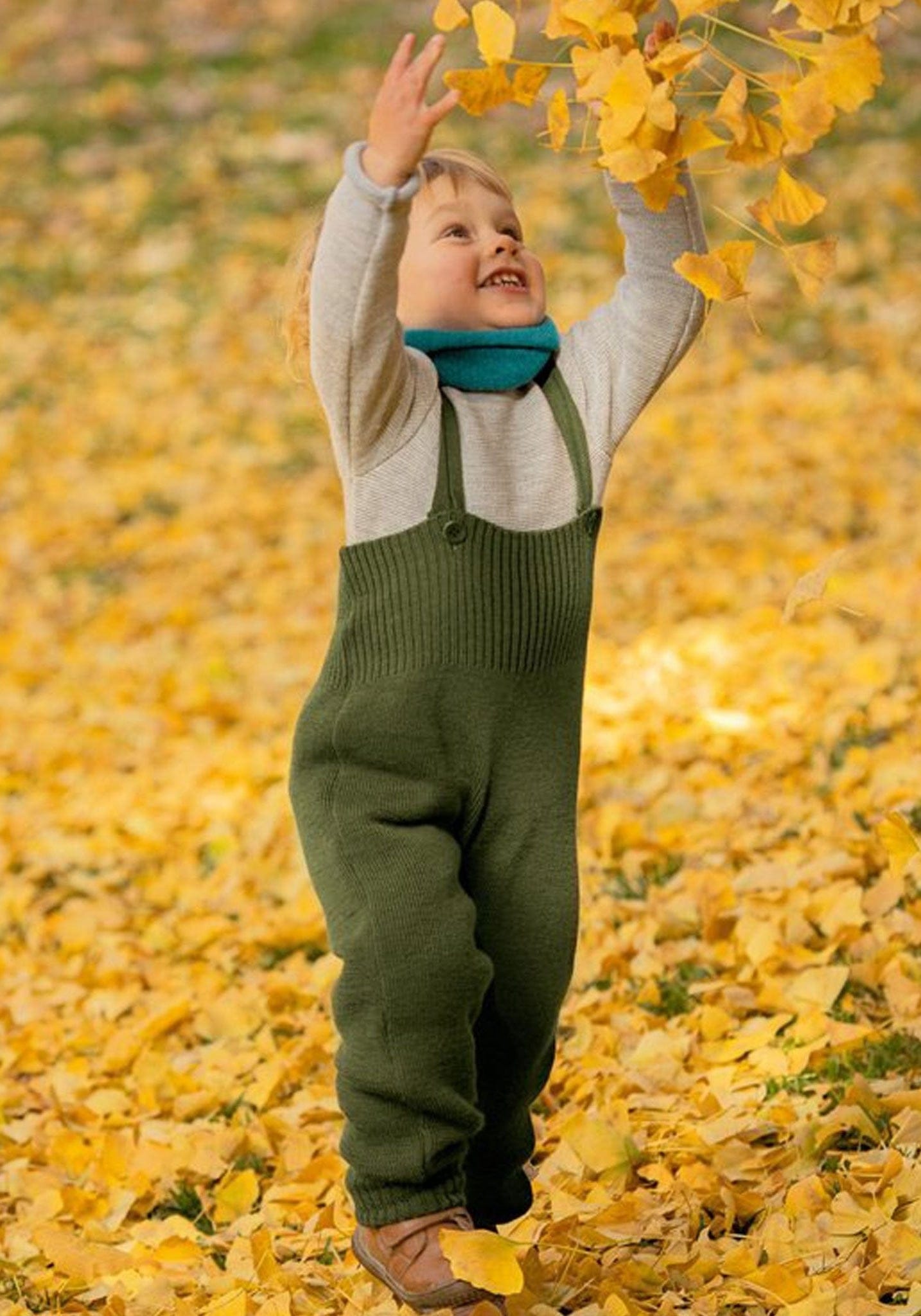 Salopetă lână merinos - Olive Disana HipHip.ro