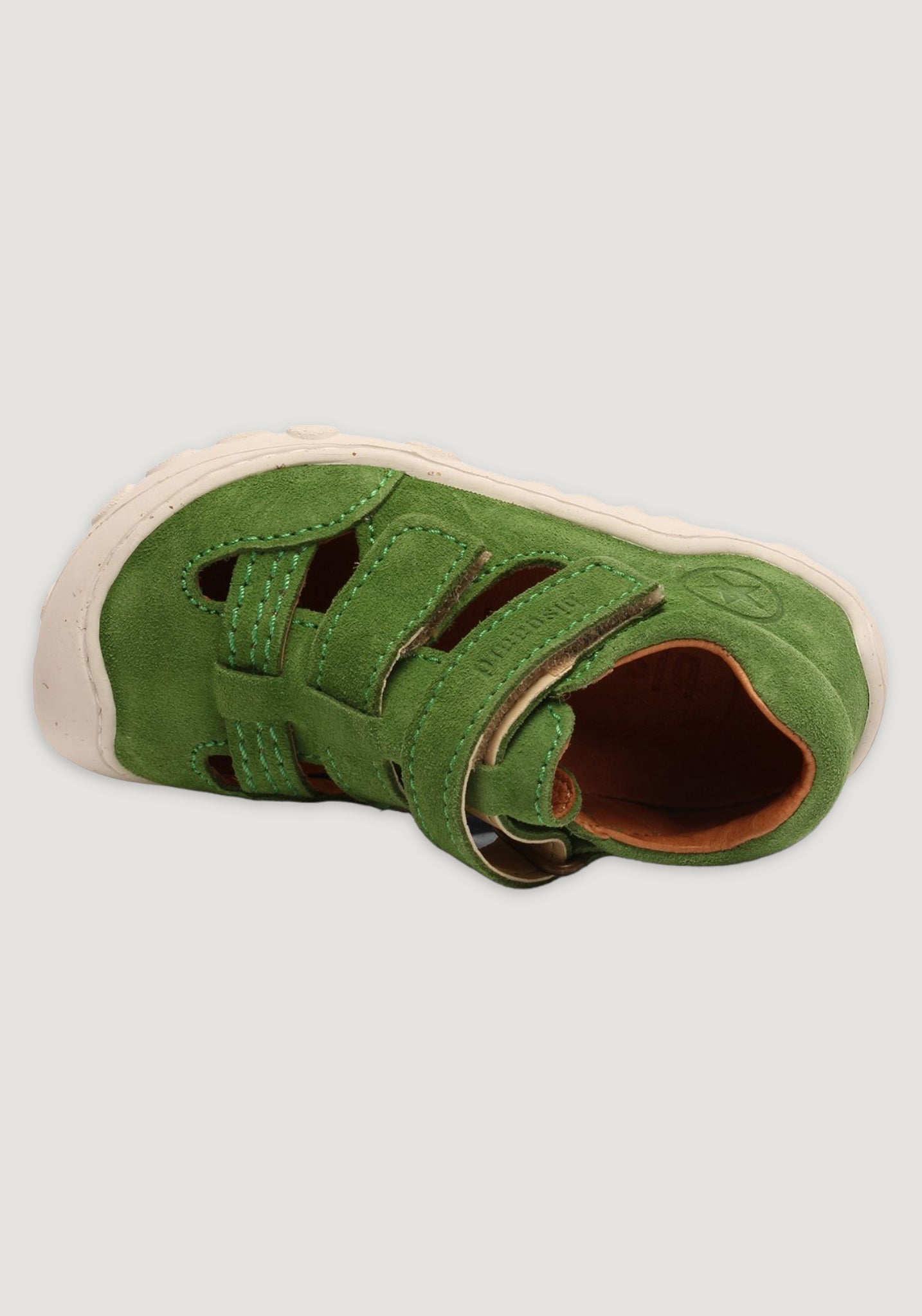 Sandale Barefoot piele întoarsă - Flynn Green 22