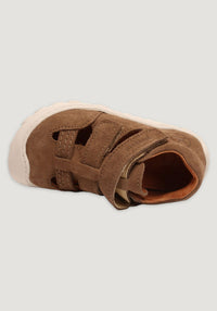 Sandale Barefoot piele întoarsă - Flynn Taupe 22