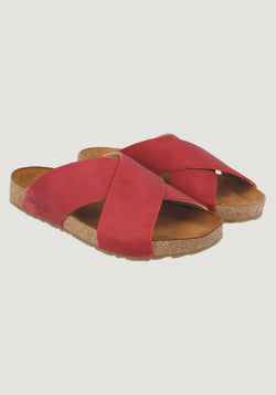 Sandale adulți piele - Bio Mio Red 36