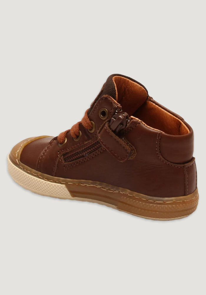 Sneakers First Step piele - Holger Chocolate Bisgaard HipHip.ro