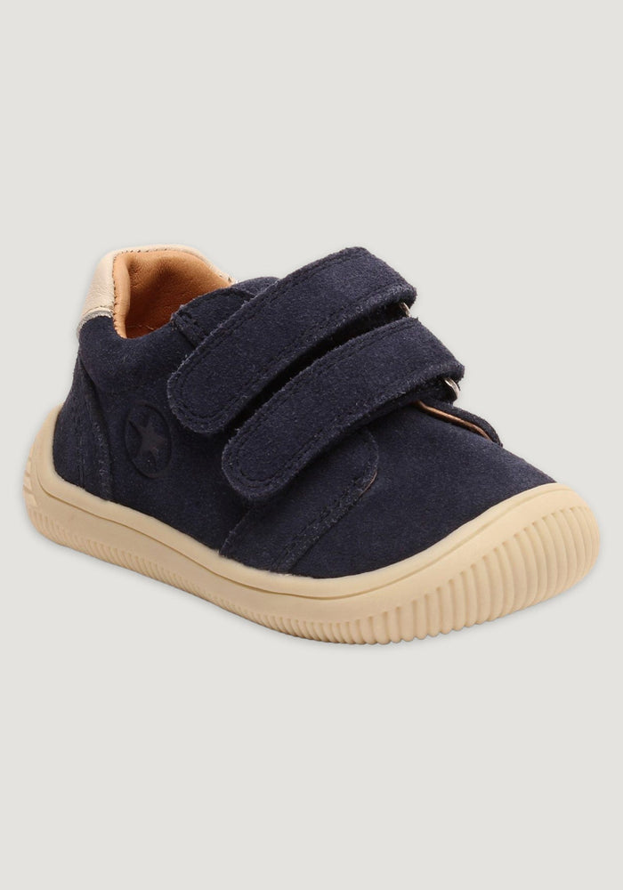 Sneakers First Step piele întoarsă - Sigge Navy 20