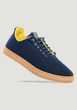 Sneakers lână - Urban Wooler Navy Lemon Baabuk HipHip.ro